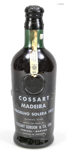 Bottle Cossart Madeira Verdelh
