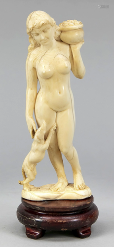 Ivory carving, 18th/19th c., n