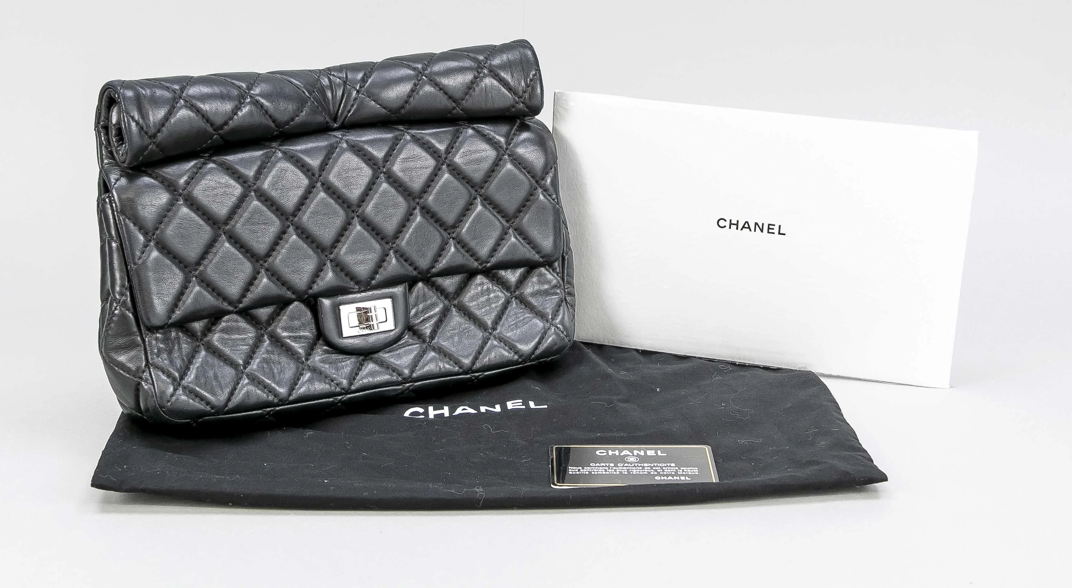 chanel roll clutch