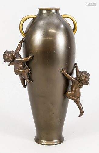 Vase with putti, 1st half of 2