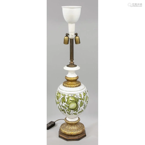 Large lamp stand, mid-20th c.,