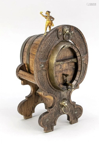 Table wine cask, 19th/20th c.,