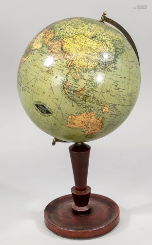 Globe, early 20th c., west of