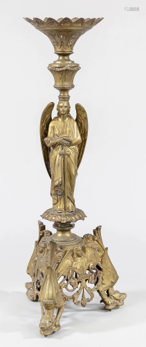 Altar candlestick, late 19th c