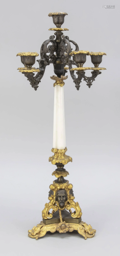 Large candlestick, 19th centur