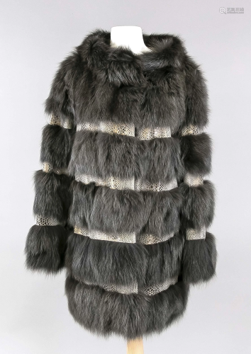 Fur jacket, on a label in the