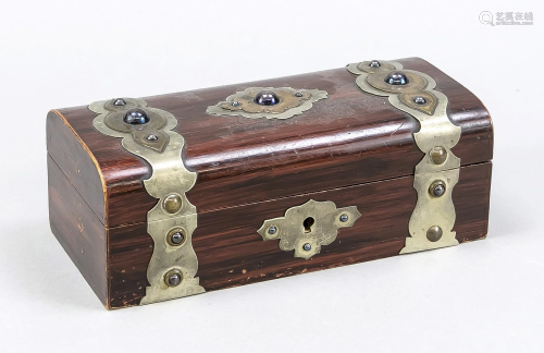 Casket in the form of a chest,