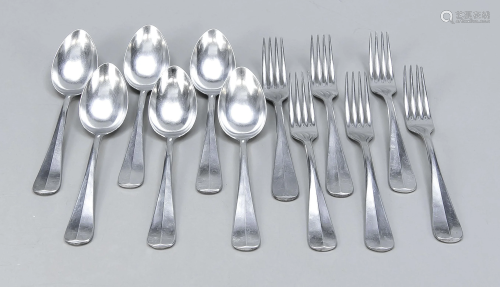 Aluminum cutlery for the mille