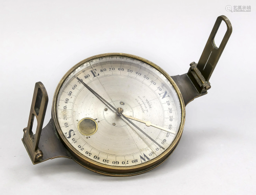 Compass, late 19th c., on the