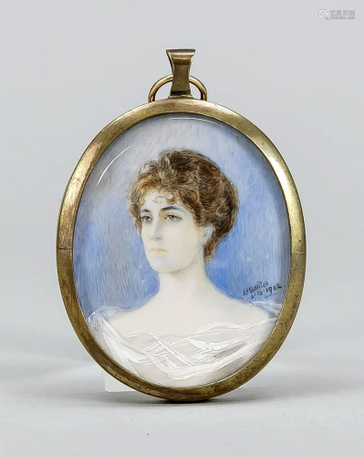 Miniature portrait of Emmy Gou