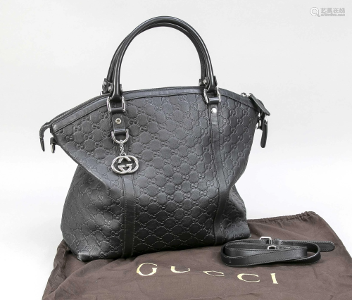 Gucci spacious tote bag, black