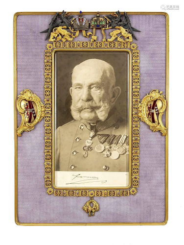 Grand frame, Vienna, 19th cent