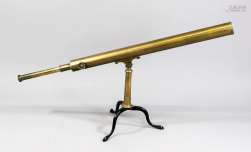 Telescope, 19th century, brass