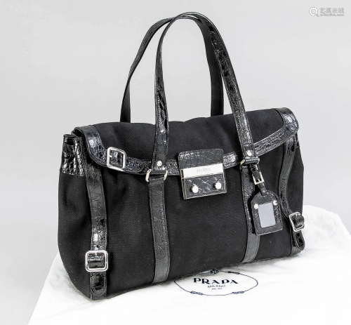 Prada, vintage business bag, b