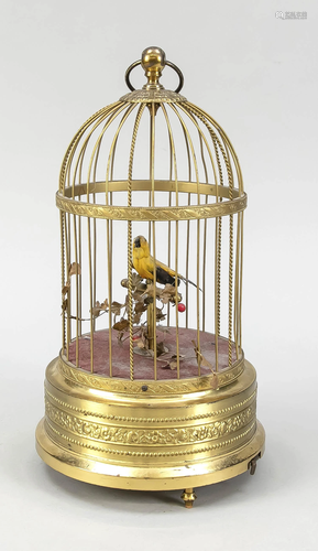 Songbird automaton, late 19th/