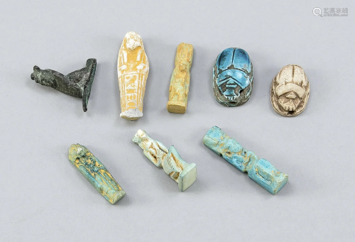 8 grave goods, Egypt, antique?