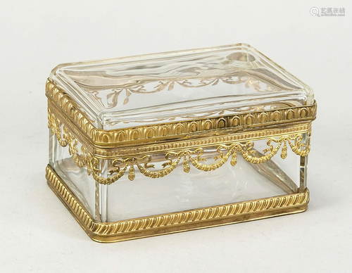 Empire hinged lidded box, 19th