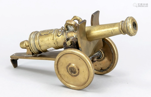Miniature cannon, 19th/20th c.