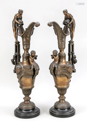 Pair of Historism ornamental j