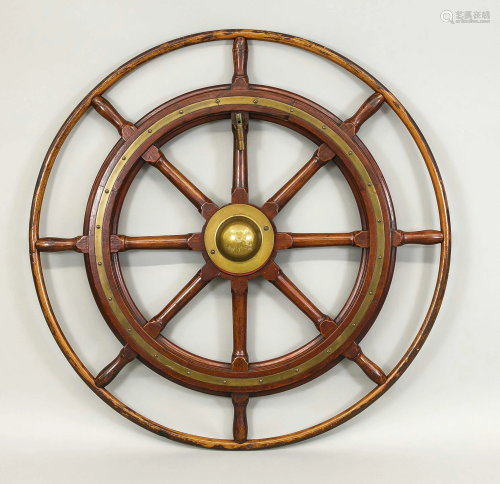Ship's steering wheel, 1st hal