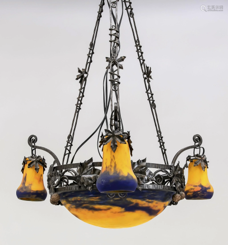 Ceiling lamp, France, late 19t