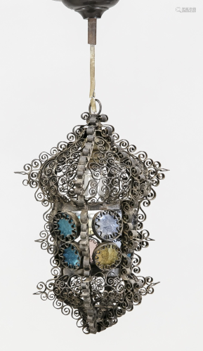 Small ceiling lamp, 20th c., o