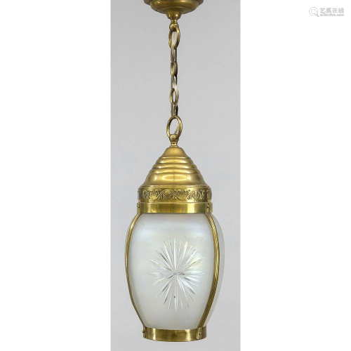 Hanging lamp, early 20th c., l
