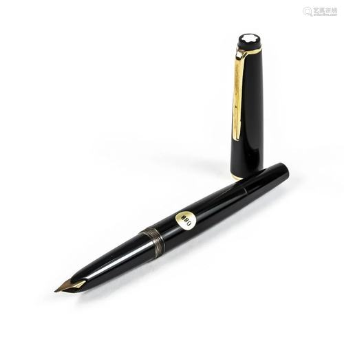 Montblanc piston fountain pe