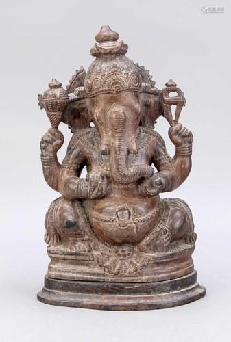 Ganesha, exact origin and ag