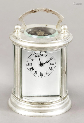 Small round travel clock 20t