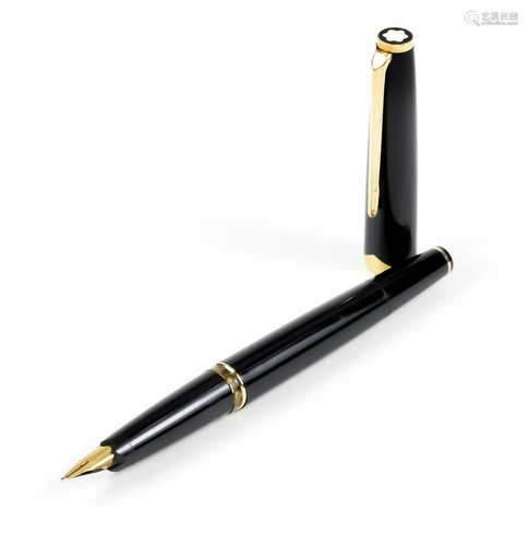 Montblanc piston fountain pe