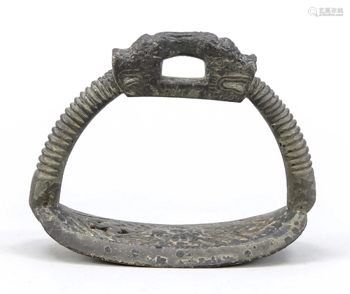 Stirrup, China, probably Tan