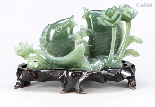 Jade carving, China, 1st h.