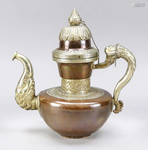 Teapot, Tibet, end of 19th c