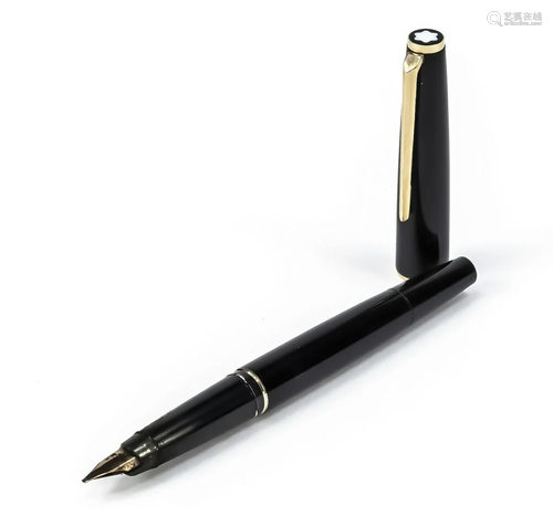 Montblanc piston fountain pe