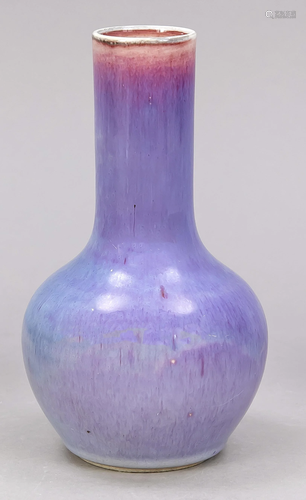 Vase with flambÃ© glaze, Chin