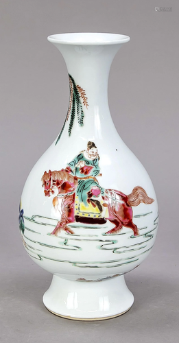 Famille Rose vase, China, pr