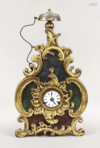 Table clock baroque around 1