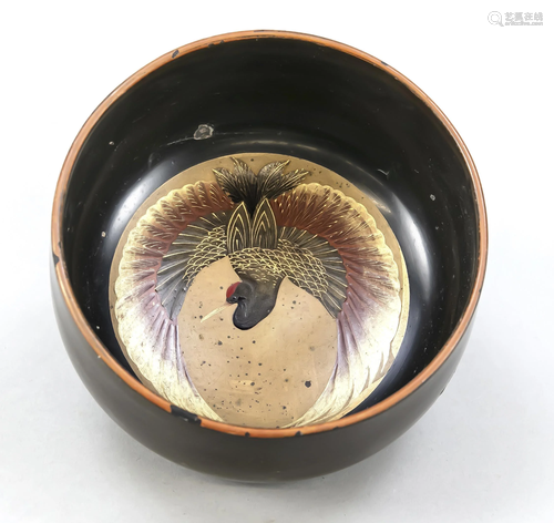 Lacquer bowl, Japan, 19th/20