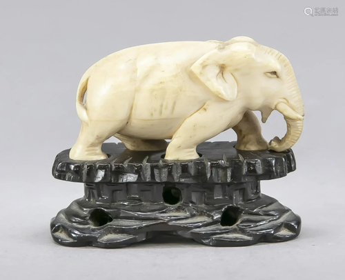 Ivory carving, China, end of