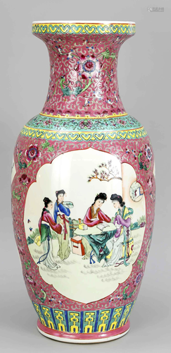 Famille Rose vase, China, Re