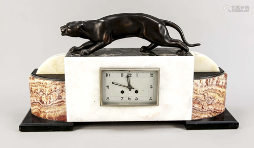 Art Deco clock, around 1920,