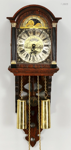 Frisian half-case clock, 20t