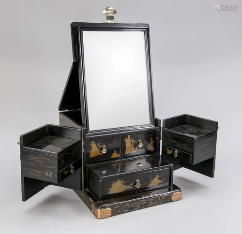 Maki-e jewelry box, Japan, a