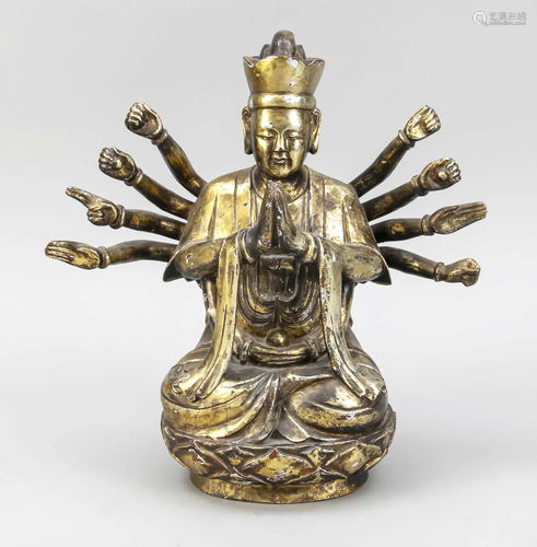 Buddha/monk, Japan?, 19th ce