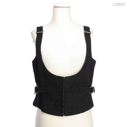 CHRISTIAN DIOR Bustier, Gr. 38.