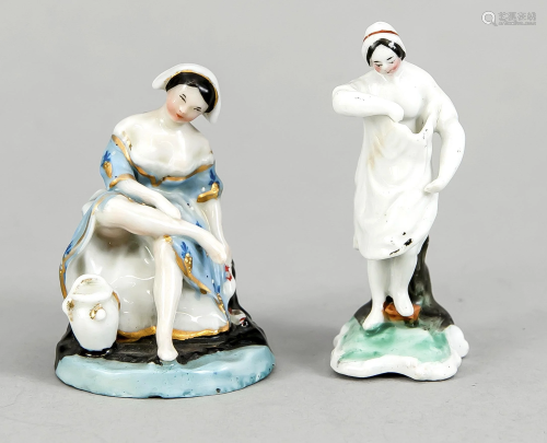 Two erotic figures, Thuringia, 19th