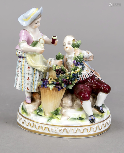 Pair of gardeners, 20th century, aft