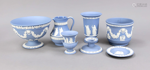 Set of seven pieces, Wedgewood, 20th