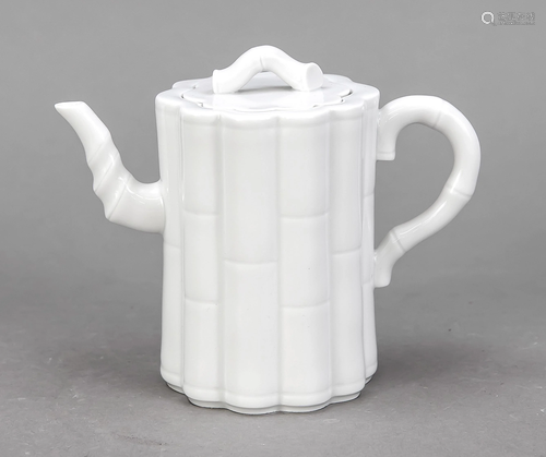 Mocha pot, Meissen, late 20th c., 1s